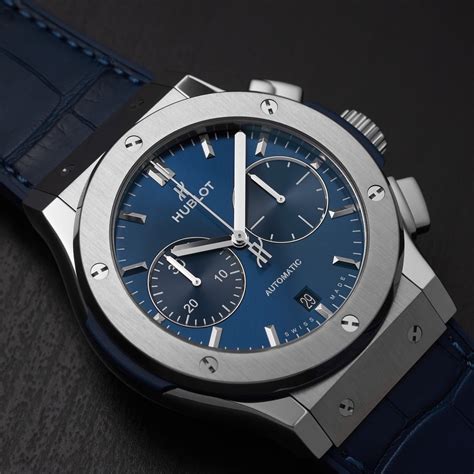 hublot classic fusion chronograph blue price|hublot classic fusion chronograph santorini.